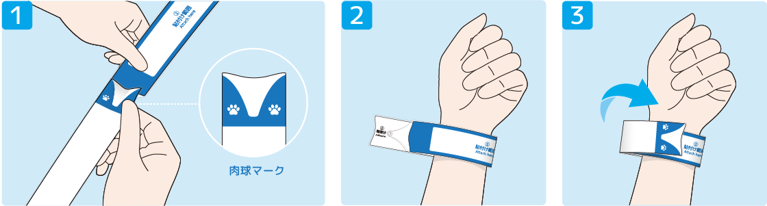 装着の煩わしさを解消し、使いやすさを追求